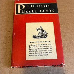 The Little Puzzle Book - Red Cover 1955